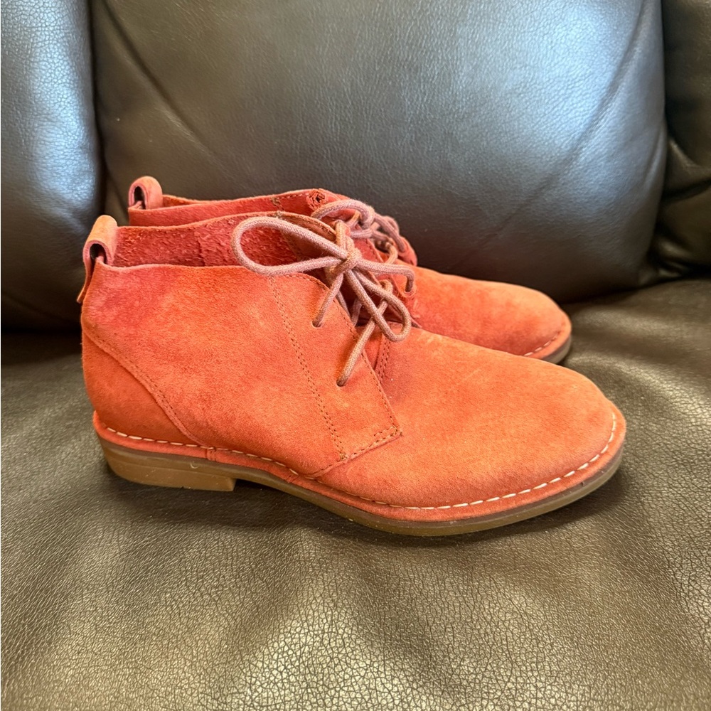 Hush Puppies Coral Suede Shoes